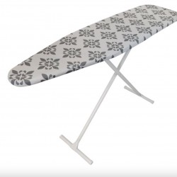 Mainstays T-Leg Ironing Board, Block Leaf