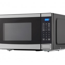 Mainstays 0.7 Cu. Ft. 700W Stainless Steel Microwave with 10 Power Levels