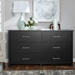 Mainstays Hillside 6-Drawer Dresser