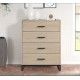 Mainstays Industrial 4 Drawer Dresser