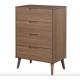 Mainstays Modern 4 Drawer Dresser