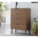 Mainstays Modern 4 Drawer Dresser