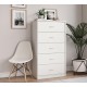 Mainstays Classic 5 Drawer Dresser