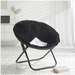 Mainstays Faux Fur Saucer Chair