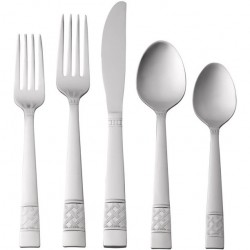 Mainstays 20 Piece Stainless Steel Flatware Set