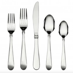 Mainstays Camfield 20 Piece Stainless Steel Flatware Set